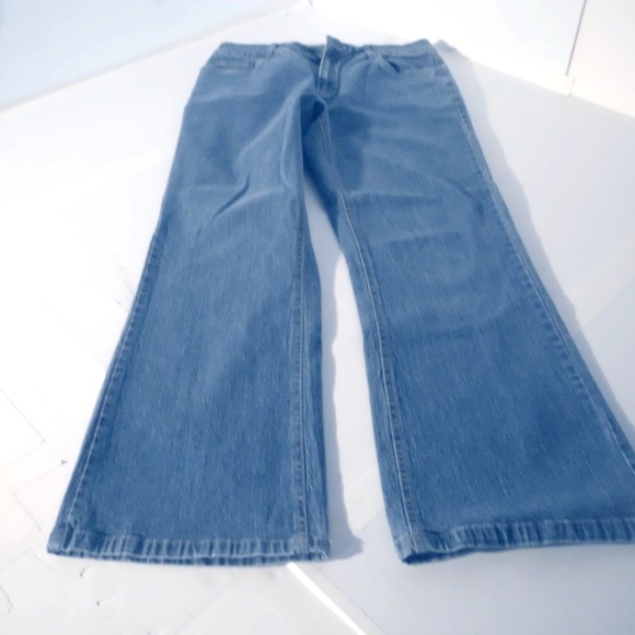 Christopher & Banks Modern fit  size 12 Blue jeans - Picture 1 of 6